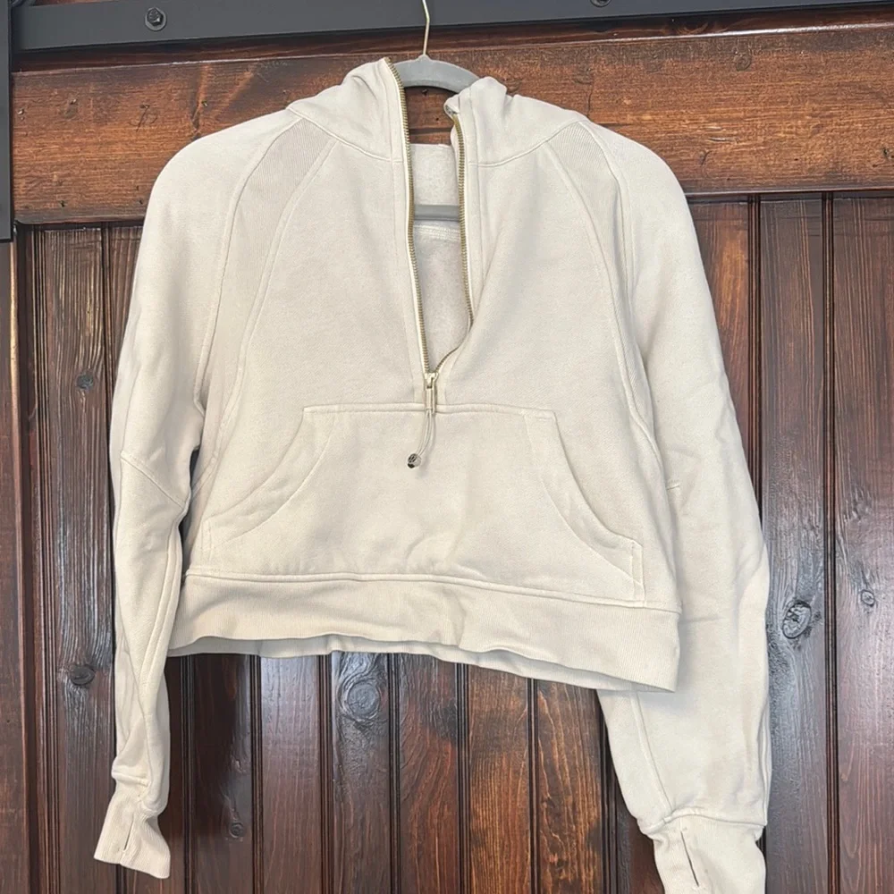 Lululemon Scuba Cropped Quarterzip - Picture 2 of 3